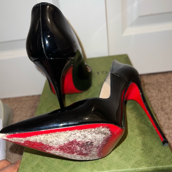 Genuine patent leather Christian Louboutin So Kate in size 38 - Picture 4 of 7